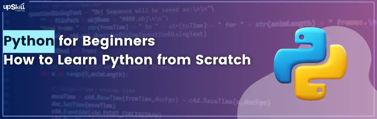 Python for Beginners: How to Learn Python from Scratch